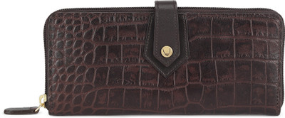 

Hidesign Women Brown Genuine Leather Wallet(8 Card Slots)