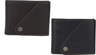 

FERRET Boys Black, Brown Artificial Leather Wallet(6 Card Slots)