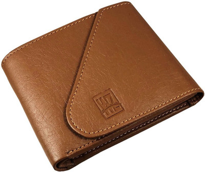 WENZEST Men Tan Artificial Leather Wallet(3 Card Slots)