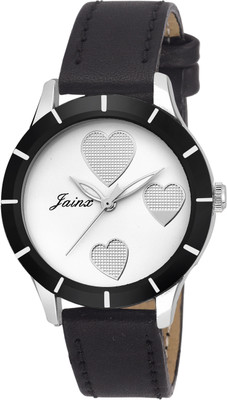 

JAINX JW555 Zara White Dial Analog Watch - For Women