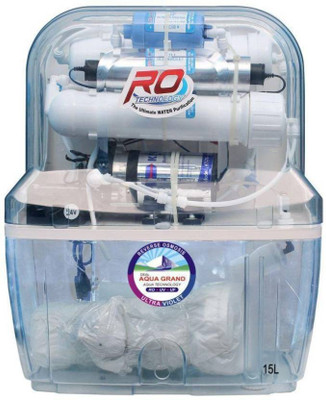 

Aquagrand AQUA TPT 14 STAGE 15 L RO + UV + UF + TDS Water Purifier(Multicolor)