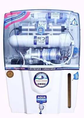 

Aquagrand AQUAAUDI RO UV UF TDS CONTROLLER WITH 14 STAGE 12 L RO + UV + UF + TDS Water Purifier(Multicolor)