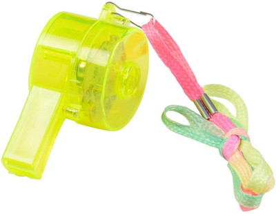 

Era Innovative Gifting Set of 6 Glow Whistle Night Light Up Toy Glowing in The Dark Random Color for Kids - Ideal for Return Gift Option/ Birthday Gift Pea Whistle(Multicolor, Pack of 6)