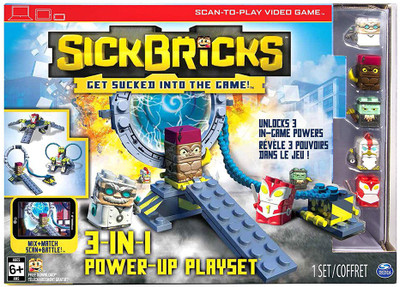 

Sick Bricks 3 - in - 1 Playset(Multicolor)