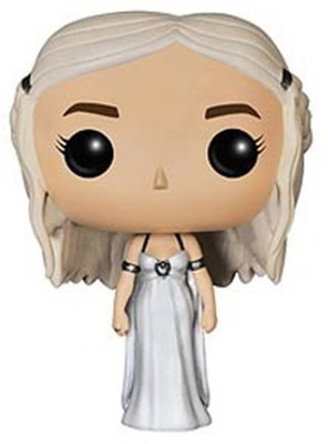 

Funko Pop Game of Thrones Daenerys Targaryen Vinyl Figure, Multi Color(White)