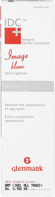 

IDC Image Blanc Spot Lightner for Dark Spot removal, Depigmentation and Acen Scar Treatment(20 ml)