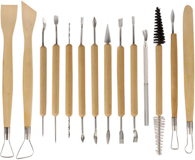 

Zahuu Double Sided Clay Pottery Carving Sculpting Tool Set