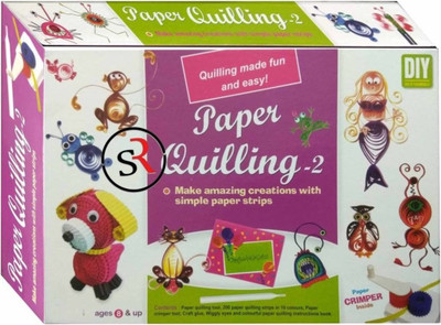 

Royal Collections Amazing Paper Quilling Kit Series 2 For Girls