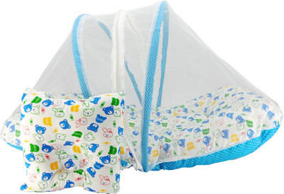 

Aayat Kids Luxury Bed Insects Protector Skin Friendly X73 Soft Baby Bed Breathable Crib(Fabric, Multicolor)
