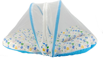

Aayat Kids Luxury Bed Insects Protector Skin Friendly X68 Soft Baby Bed Breathable Crib(Fabric, Multicolor)