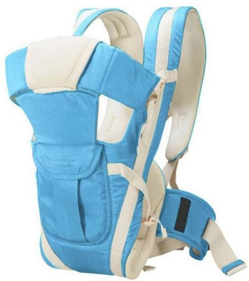 

InEffable Baby Carrier 4 in 1 Carry Bag Baby Carrier Cuddler (Air Mash Fabric) Baby Carrier(Sky Blue, Back Carry)