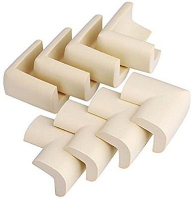 

BabySafeHouse Corner Guards 8 piece for baby child safety protection from sharp edges and corners of furniture tables with strong adhesive White Color(White)