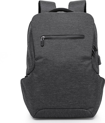

Kaka Multifunction Polyester Bag Water Resistance With USB Charging for 15.6 Laptop Backpack(Black)