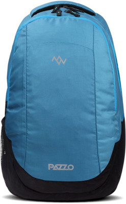 

Pazzo Transit 28 Laptop Backpack(Black, Blue), Blue and black