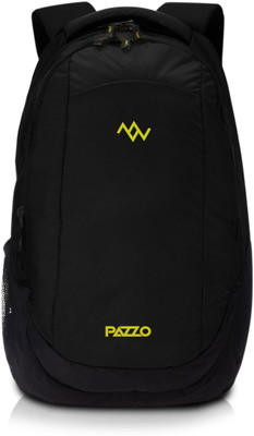 

Pazzo Transit 28 Laptop Backpack(Yellow, Black), Black and yellow