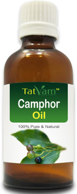 

Tatvam Pure Camphor Essential Oil 30ml (Cinnamomum camphora) 100% Natural Therapeutic Grade Steam Distilled(30)
