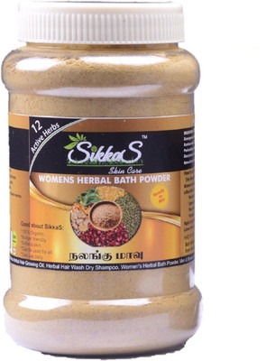 

SikkaS Women's Herbal Bath Powder ( NALANGU MAVUU )- 150 gm(150 g)