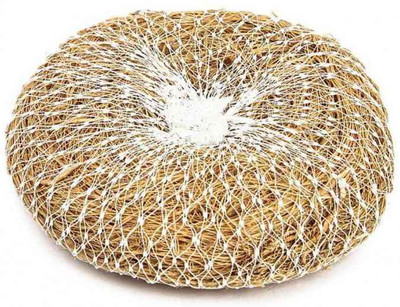 

Kerala Ayurvedic Honey Ramacham Scrubber , Vetiver, Khus Roots Herbal bath scrubber ( Pack Of 3)