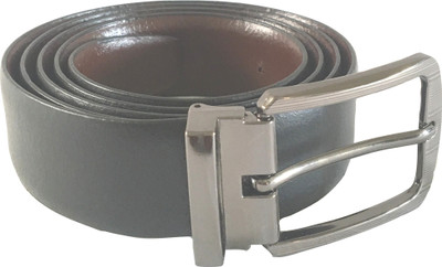 

NRJABS Men Casual, Formal Black Genuine Leather Belt