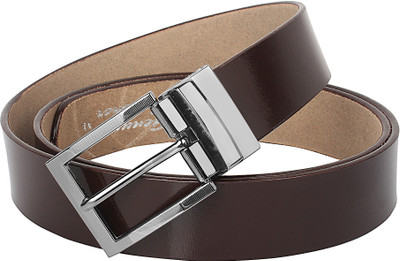 

AHMA International Men Formal Brown Genuine Leather Belt