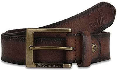 

Woodland Men Brown Genuine Leather Belt