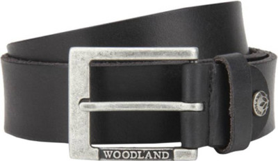 

Woodland Men Casual, Party, Formal Black Genuine Leather Belt