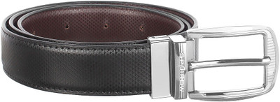 

Spairow Men Casual Black Artificial Leather Belt