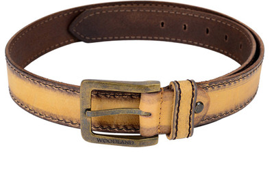 

Woodland Men Casual, Party, Formal Tan Genuine Leather Belt