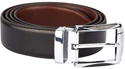 

PARIS HAYAN Men Casual, Formal, Party Black Artificial Leather Belt