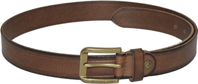 

Woodland Men Casual, Party, Formal Tan Genuine Leather Belt