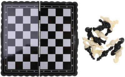 

Bestie Toys Mini Magnetic Travel Chess Set Pocket Size (Small) 13 cm Chess Board(Multicolor)