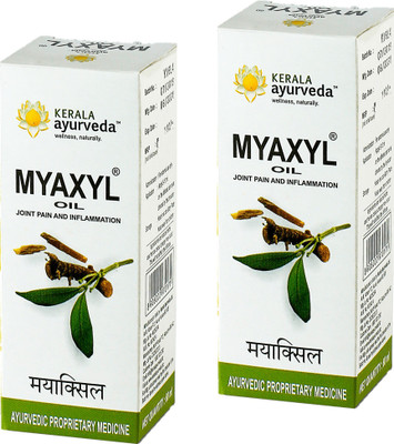 Kerala Ayurveda Myaxyl Oil Combo Pack of 2 Liquid(120 ml)