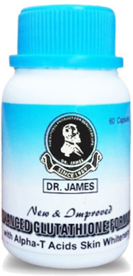 

Dr. James Glutathione Skin Whitening Capsules- 60 capsules(30 g)