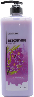 

Watsons Detoxifying Cream Bath- Lilac - Seaweed(1000 ml)