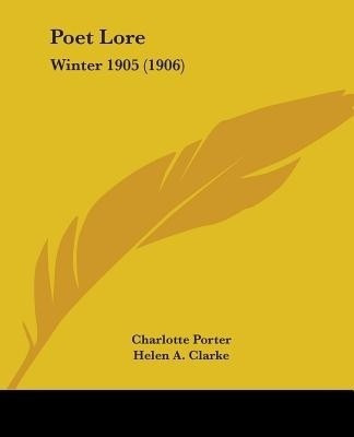 Poet Lore(English, Paperback, unknown)