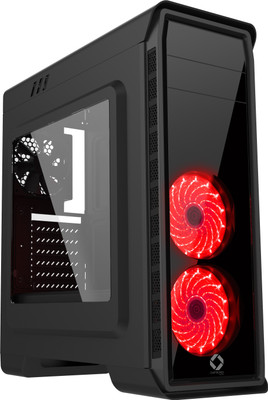 

CHIPTRONEX GX1000 V2 Mid-Tower Cabinet Cabinet(Black)