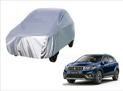 Trigcars Car Cover For Maruti Suzuki S-Cross (Without Mirror Pockets)(Silver, For 2014, 2015, 2016, 2017, 2018 Models)