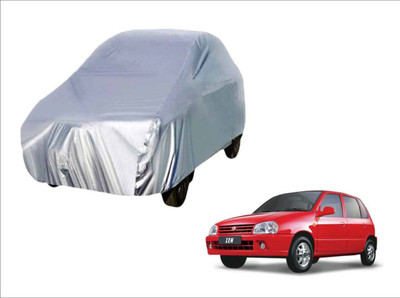 Trigcars Car Cover For Maruti Suzuki Zen (Without Mirror Pockets)(Silver, For 2014, 2015, 2016, 2017, 2018 Models)