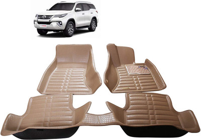 AYW Plastic 5D Mat For  Toyota Fortuner Old(Beige)