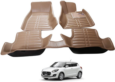 AYW Plastic 5D Mat For  Maruti Suzuki New Swift(Beige)
