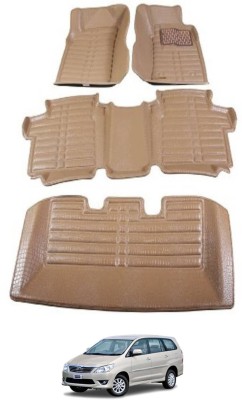 AYW Plastic 5D Mat For  Toyota Innova(Beige)