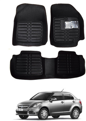 AYW Plastic 5D Mat For  Maruti Suzuki Swift Dzire(Black)
