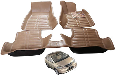 AYW Plastic 5D Mat For  Honda City ZX(Beige)