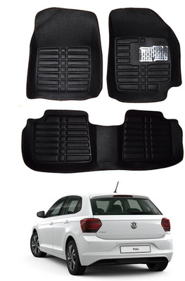AYW Plastic 5D Mat For  Volkswagen Polo Cross(Black)