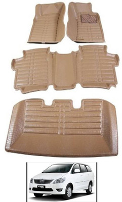 AYW Plastic 5D Mat For  Toyota Innova(Beige)