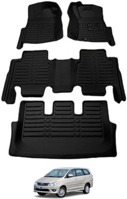 AYW Plastic 5D Mat For  Toyota Innova(Black)