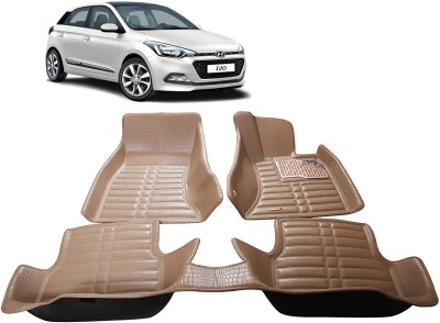 AYW Plastic 5D Mat For  Hyundai i20(Beige)