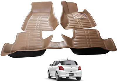 AYW Plastic 5D Mat For  Maruti Suzuki New Swift(Beige)