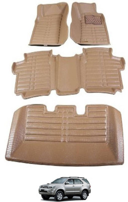 AYW Plastic 5D Mat For  Toyota Fortuner Old(Beige)