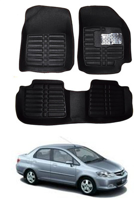 AYW Plastic 5D Mat For  Honda City ZX(Black)